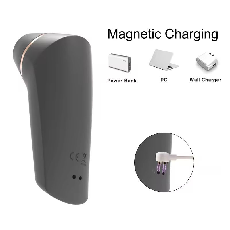 4 Black Sucking Vibrator