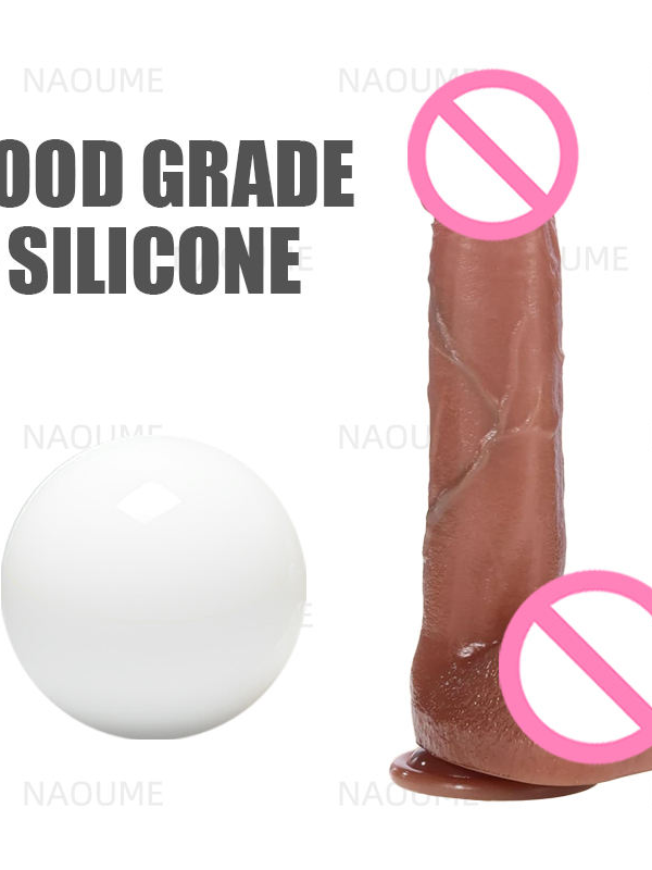 Dildo elétrico realista com vibração, Intimum