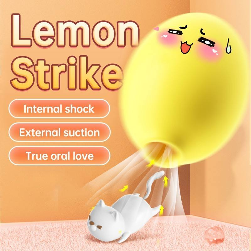 2 Lemon Clitoral Sucking Vibrator